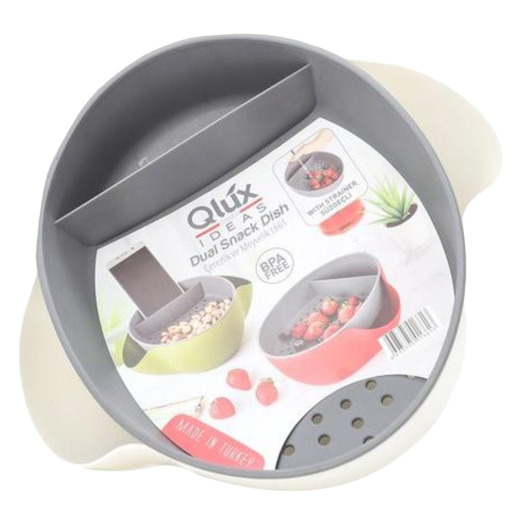 Qlux Snack Bowl Double