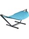 Extreme Lounging Outdoor Garden Bean Hammock &amp; Frame, Aqua