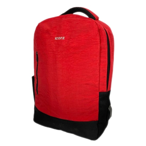 Iconz 4032 Barcelona Laptop Backpack - 15.6 Inch - Red