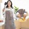 Aiwanto Kitchen Apron With Pocket and Both Side Wiping Towel Attached