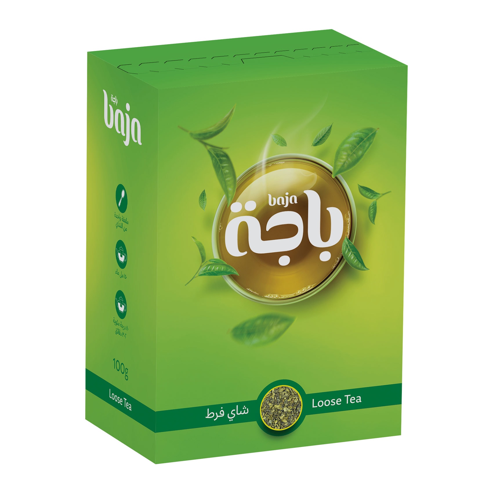 Buy Baja Loose Green Tea 100g Online | Carrefour KSA