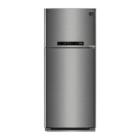 ثلاجة شارب ديجيتال 396 لتر نو فروست - ستانلس غامق - SJ-PV48G-DST
