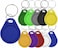 Rubik RFID Tags 13.56 MHz M1 0-Sector Writable Key Chain UID IC Keyfobs Access Control Key Rings Compatible with Type A &amp; Mifare Key Card Token 10Pcs