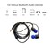 Fitto Black Wired in-Earphone Stereophonic Sound With Mic, Built-in Microphone, Bass, 3.5mm Jack, Suitable For All Mobile Phones, Android &amp; Mac Mobiles, Ear Phone, Music