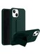 Focus Finger Grip Holder And Standing Cover With Car Magnetic Multi-Function Shockproof Protective Case Cover For Iphone 12 Green