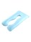 Generic - U Shaped Full Body Maternity Pillow Blue 140x80centimeter
