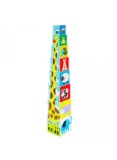 Little Hero 8-Piece Stack &#39;N Nest Cubes Set