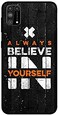 Theodor - Samsung Galaxy M31 Case Cover Always Believe Flexible Silicone Cover