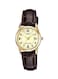 Casio - Women's Leather Quartz Analog Watch LTP-V002GL-9BUDF
