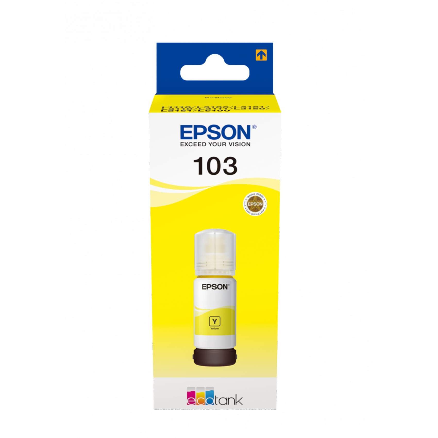 Epson 103 EcoTank Ink Bottle Yellow 65ml