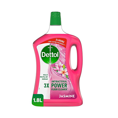 Dettol 3X Power Antibacterial Multi Purpose Cleaner Floor Cleaner Jasmine 1.8L