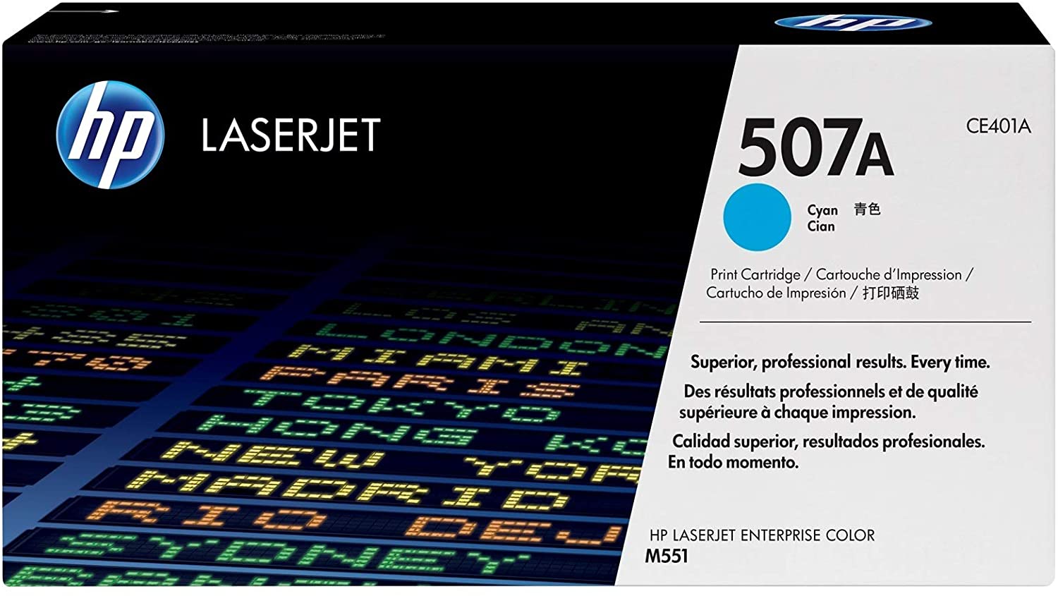 HP 507A Laserjet Toner Cartridge - Cyan