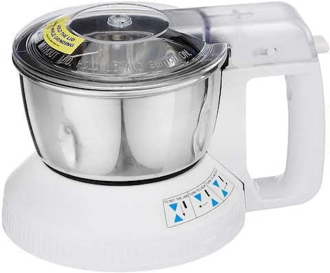 Panasonic 4-Jar Mixer And Grinder 550W Mx-Ac400 White