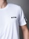 Mei Stylish Men T-Shirt And Shorts Set Suitable For Indoor And Outdoor, XXL Size, White &amp; Black