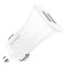 Denmen DZ06L Double Car Charger White