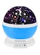 Generic Rotary Flashing Star Moon Projector Night Light