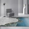 Area Rug Anti-Skid Modern Floor Carpet For Indoor Living Room Dining Room Bedroom With Beautiful Print (Size 120×160CM)