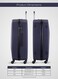 Parajohn PJTR3021 Hardside 3 Pcs Trolley Luggage Set, Navy Blue