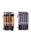 Real Techniques Brush Set With Case Purple/Gold/Black