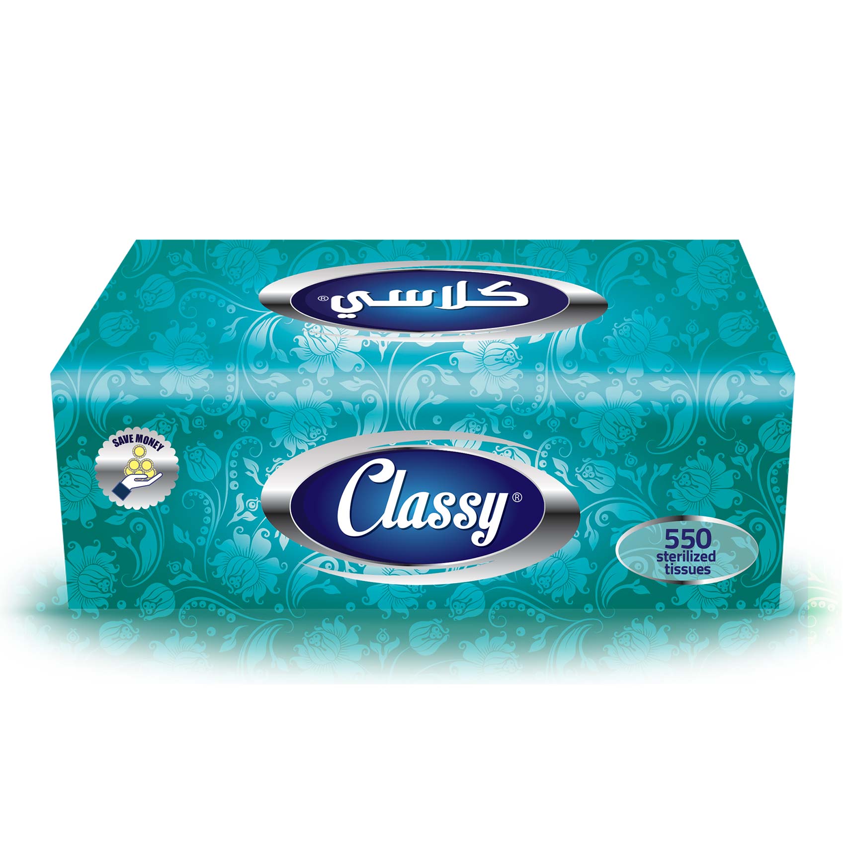 Classy Eco Facial Tissues - 550 Tissues