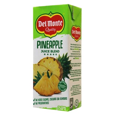 Del Monte Pineapple Juice 250Ml