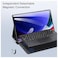 Keyboard Case Compatible with Samsung Galaxy Tab S8 Ultra 14.6 Inch 2022, Magnetically Detachable Bluetooth Keyboard with Touchpad, Slim Stand Cover, Auto Sleep/Wake