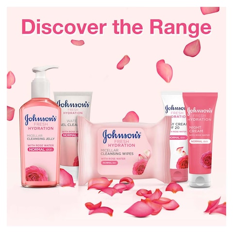 Johnson&#39;s Face Cleanser - Fresh Hydration - Water Gel Cleanser - Normal Skin - 150ml