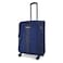 كارلتون نيوبري بلس، حقيبة كابينة بعجلتين مزدوجتين بغطاء ناعم، لونها أزرق داكن، بحجم 55 سم