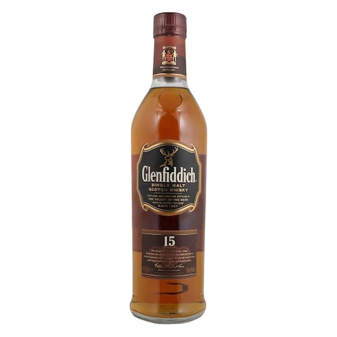 Glenfiddich 15 Year Old Single Malt Scotch Whisky 700ml