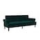 In House Nutella 2 In 1 Sofabed Linen Upholstered - Dark Green
