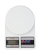 Vander Life - Electronic Digital Kitchen Scale Zk1329503 White
