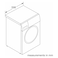 Bosch Series 4 Front Loading Washer WAN28283GC Silver Inox 8kg