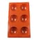 Generic-Kitchen Baking Semicircle Silica Gel Pudding Mould Manual Cute Silica Gel Cake/Chocolate Mould
