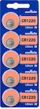 Murata CR1220 Lithium 3V (muRata) Japan Batteries &ndash; 5 Pieces