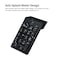 Generic-18 Keys Fashionable Low Noise Mini Numeric Keypad Waterproof 2.4G Wireless