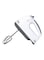 Generic 7 Gear Electric Egg Beater Automatic Hand Mixer Blender Plastics Rotating Push Whisk Cream Stirrer White