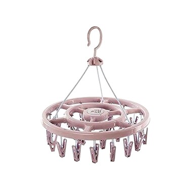 Buy ALISSA-24- Clip Round Plastic Hanging Dryer Type Laundry Drying ...