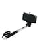 Generic - Portable Selfie Stick Black/Silver
