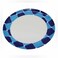 Kip Deco S/Plate Rnd 7.5" Mtr Blue