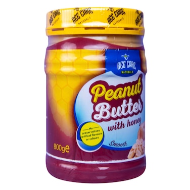 Beecare Natural Honey Peanut Butter 800g