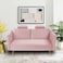 In House Rosela 2 In 1 Sofabed Velvet Upholstered - Light Pink