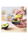 Sunshine 5-In-1 Multifunctional Avocado Tool Yellow/Grey 21X5.5cm