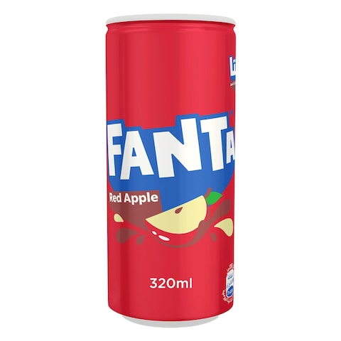 Fanta Red Apple Soft Drink Can - 320ml