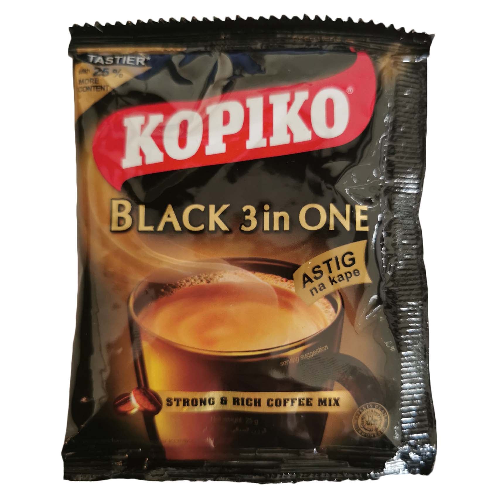 Buy Kopiko Coffee Mix Black 3 in One Candy 25g Online | Carrefour KSA