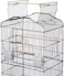 Egardenkart&reg; Open Play Top Bird cage with Rolling Stand for Cockatiel Sun Conure Parakeet (Black)