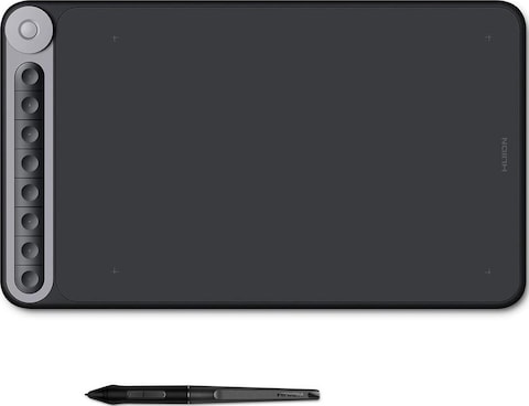 Huion Q620M Wireless Graphics Tablet Best Design Awarded (10.5&quot; &amp; 6.5&quot; Active Area) Wi-Fi &amp; USB Connected Pen, 8192 Pressure, 8 Nibs, Windows, Mac &amp; Android - Black   Inspiroy-Q620M
