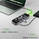 Promate TransHub-Pro 10-in-1 Transparent Ultra-Fast Multiport USB-C Hub with 100W Power Delivery