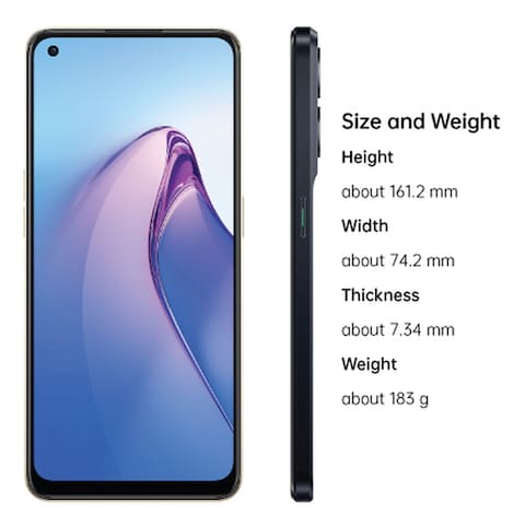 Oppo Reno 8 Pro Dual SIM 12GB RAM 256GB 5G Glazed Black