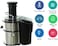 NOBEL 4 In 1 Juicer Stainless Steel 1.1 Litre Juice Cup, 800W Motor Power With 2 Litre Pulp Container, 2 Speed, Stainless Steel Strainer Safety Lock Device Grinder, Chopper, Blender Glass NJE404E