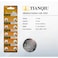 Tianqiu AG0/ LR521H/ 379A Hg0% 1.5V Alkaline Batteries - 10 Pieces